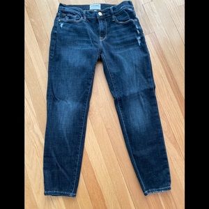 Frame  Denim La Garcon crop jeans sz 24 like new!